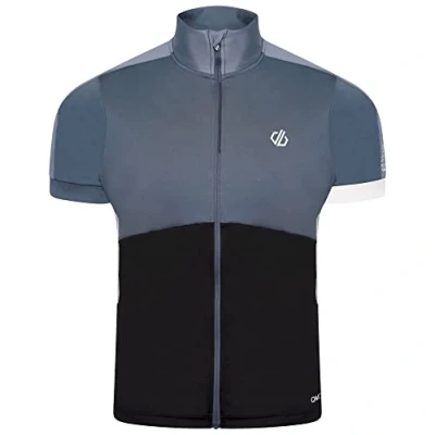 Image of Dare 2b Mens Protraction II Jersey Black/Orion Grey S