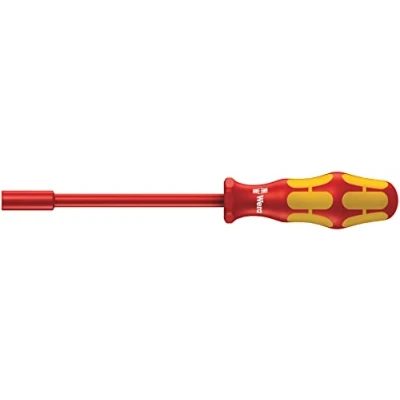 Image of Wera 05005300001 5.5 x 125 mm &quot;190 i VDE&quot; Insulated Nut Driver Red