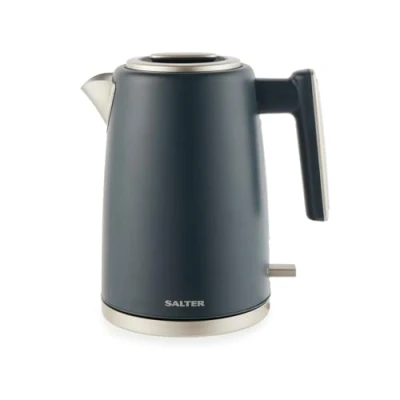 Image of Salter Marino 1.7 L Kettle Rapid Boil Electric Kettle, 360 Swivel Base, Strix Technology Controller, Dry Sensor, Auto Shut Off, Limescale Filter, Stylish Modern Design, 3000 W, Blue Grey