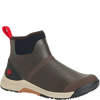 Image of Muck Boots Men&#039;s Outscape Chelsea Slip On Waterproof Boot, Brown, 9