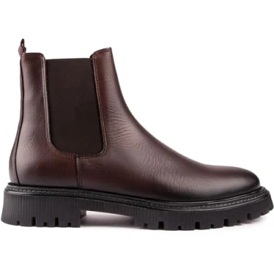 Image of SOLE Healey Classic ankle boots, Men&#039;s, Size: 10, Brown Leather