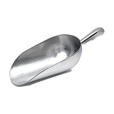 Image of Genware NEV 202 6 Aluminium Scoop, 6&quot; Length, 12 oz.