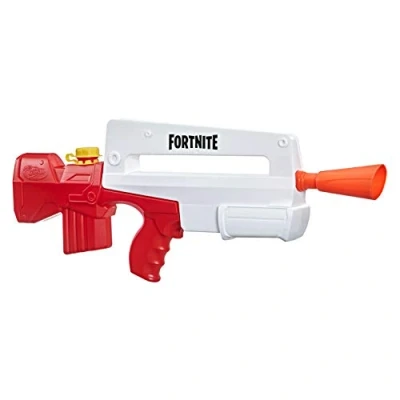 Image of Nerf Super Soaker Fortnite Burst AR Water Blaster, Pump Action Soakage, Outdoor Summer Games for Youth, Teens, Adults