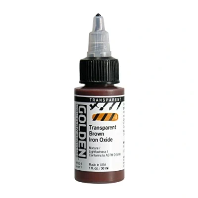 Image of Golden High Flow 1Oz Transp Brown Iron Oxide