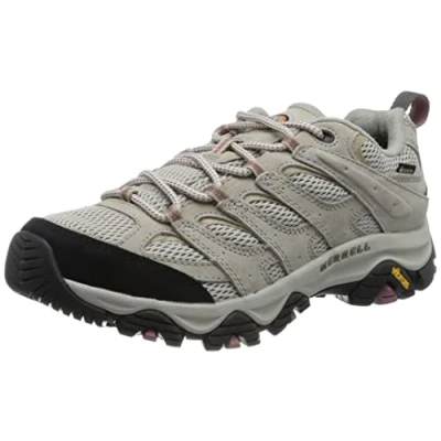 Image of Merrell Women&#039;s Moab 3 GTX Waterproof Walking Shoe, Aluminum, 3.5 UK