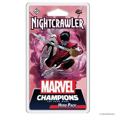 Image of Fantasy Flight Games Marvel Champions The Card Game Nightcrawler Hero Pack Superhero Strategy Game, Cooperative for Kids and Adults, Ages 14+, 1 4 Players, 45 90 Minute Playtime