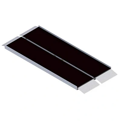 Image of Axcess Suitcase Ramp, Designed for Both Scooter and Wheelchairs, Double Wide Track Offers Safety Support, 1829mm, Non Slip Surface Strips Increased Security