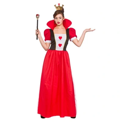 Image of Adult Womens Storybook Queen Fancy Dress Costume X Small (UK 6 8)