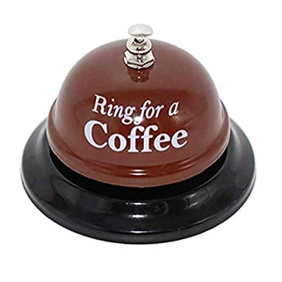 Image of Dkhsy Call Bell, Service Ring Desk Bell for Kitchen Restaurant Bar Classic Concierge Hotel Funny Gifts
