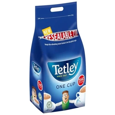 Image of Tetley One Cup Tea, Catering Pack, 1540 Tea Bags