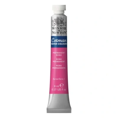 Image of Winsor &amp; Newton Permanent Rose Cotman Water Colour Paint 8ml