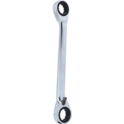 Image of KS Tools 503.4577 GEARplus reversing double ratchet ring spanner, 16x18mm
