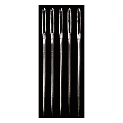 Image of Crafty Hand Sewing Needles Chenille Embroidery Tapestry Darning Size 18 Large x5