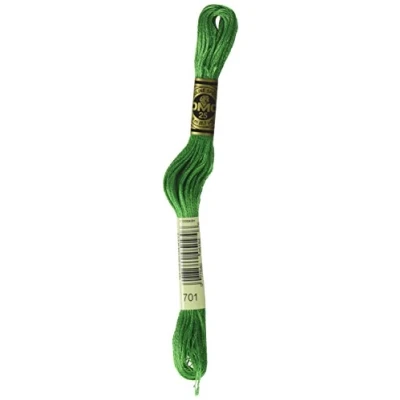 Image of DMG Plaid Cotton Thread, Variegated for Stitching, 8 Metres