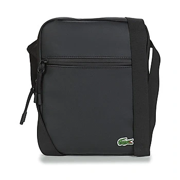 Image of Lacoste FLAT Crossover BAG Across body bag, Size: One Size, Noir
