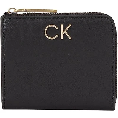 Image of Calvin Klein Women Wallet Small, Black (Ck Black), One Size