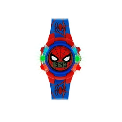 Image of Spiderman Boys Digital Watch with PU Strap SPD4504