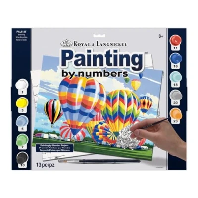 Image of Royal &amp; Langnickel PAL5 Ballooning Painting by Numbers Kit