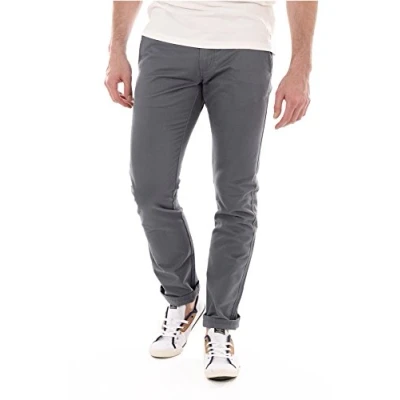 Image of Selected Homme Men&#039;s Three Paris Chino Pants Noos H Trousers, Blue (Stormy Weather), W36/L34