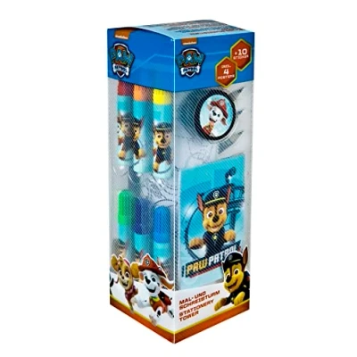 Image of Undercover PPAT2255 Paw Patrol Painting and Writing Tower, 35 Pieces, Multicoloured