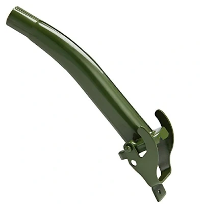 Image of MONZANA® Sturdy Metal Filler Nozzle Neck Spout For Common Jerry Can Fuel Cans Petrol Diesel Canister Black