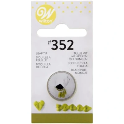 Image of Wilton Leaf Tip, 352 Carded, Stainless Steel, Steel