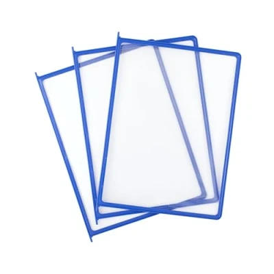 Image of Leviatan Polypropylene Display Panel A4 Blue Pack of 10