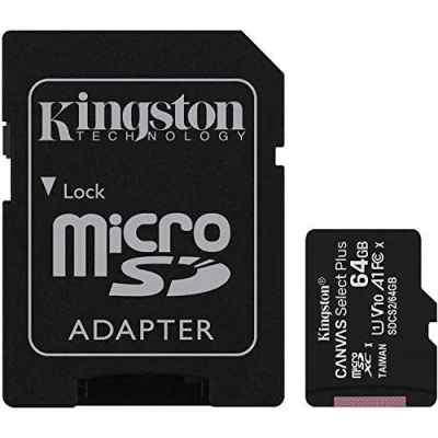 Image of Original Kingston MicroSD Memory Card 64 GB for Samsung Galaxy J7 / Duos