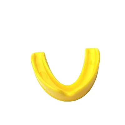 Image of LTG PRO Senior Junior Gum Shield Mouth Guard Protection Boxing Rugby Sports (Yellow, Senior)