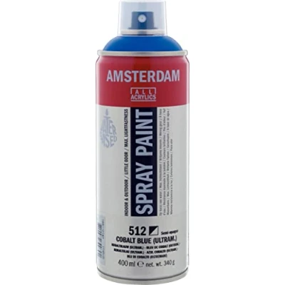 Image of Amsterdam Spray Paint 400 ml Cobalt Blue (Ultramarine) 512