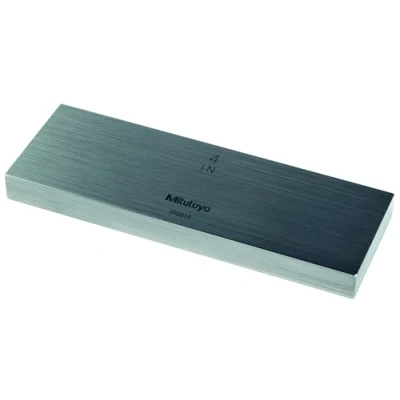 Image of Mitutoyo Steel Rectangular Gage Block, ASME Grade 0, 4.0&quot; Length
