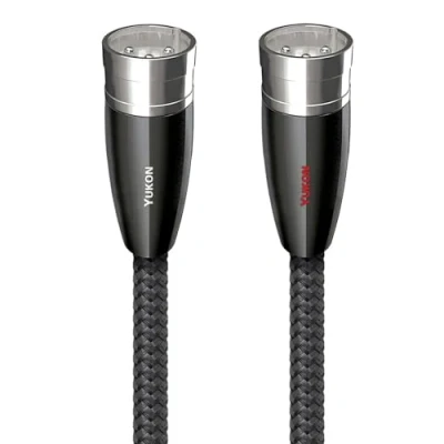 Image of AudioQuest Yukon XLR 0.5m audio cable, 3 pin, XLR, pin Black