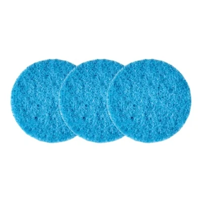 Image of Dremel PC363 Versa Non Scratch Pad Multipack 3 Pads for Faster, Easier Scrubbing and Cleaning with High Speed Power Tool