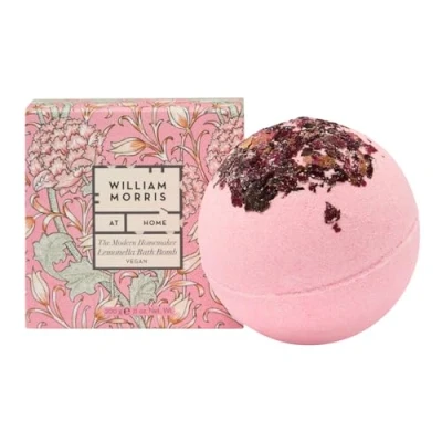 Image of William Morris At Home The Modern Homemaker Rose Petal Bath Bomb 200g
