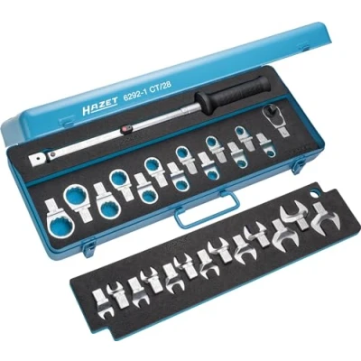 Image of HAZET 6292 1CT/28 Torque Tool Set Multi Colour