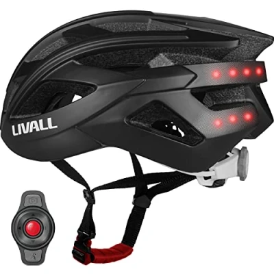 Image of LIVALL BH60SE Neo Bluetooth Bike Helmet with Speakers &amp; Built in Microphone, Fall Detection, Mountain Turn Signals Brake Warning Light, MTB&amp;Road for Adults Men Women