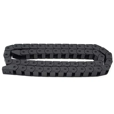 Image of Befenybay R18 Internal Size 10X15mm 1Meter Length Black Plastic Flexible Drag Chain Cable Wire Carrier Closed Type for 3D Printer and CNC Machines (10mmX15mm Close)