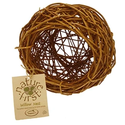 Image of HAPPYPET Nature First Willow Nest Suitable for Small Animals