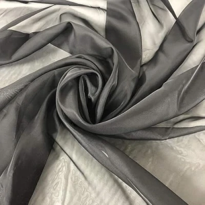 Image of Megachest Wedding Voile Fabric 58 Inches Wide 50 Meters Long (Black, Long)