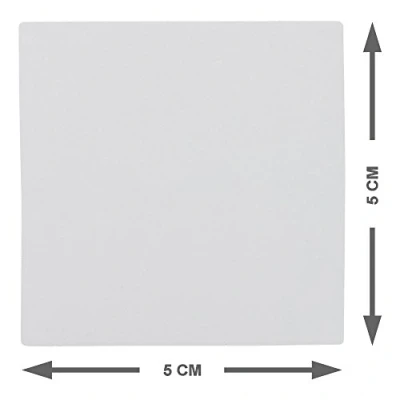 Image of 25 Magnetic Sticky Notes 2 x Inch Grey Dry Erase