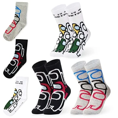 Image of Among Us Boys Socks Kids Multipack Gifts