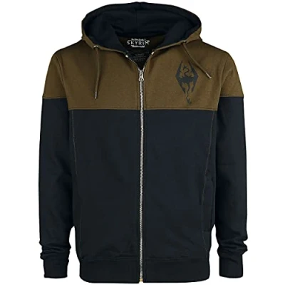 Image of The Elder Scrolls Dragon Men&#039;s Hoodie (m) Multicoloured