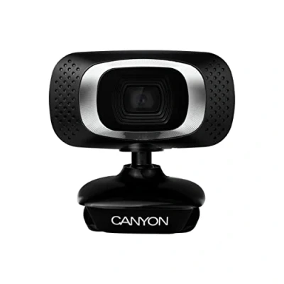 Image of CANYON CWC3 3 MPIXELS USB 2.0 Camera with Microphone Black