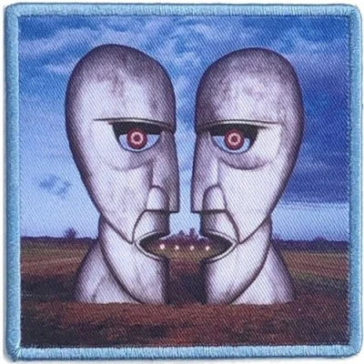 Image of Pink Floyd Patch The Division Bell Album Cover Official Printed Iron On Taglia unica