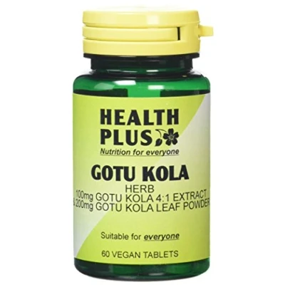 Image of Health Plus Gotu Kola General Plant Supplement 60 Tablets