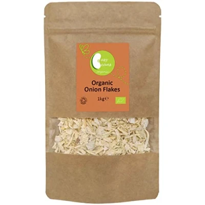 Image of Organic Onion Flakes Certified by Busy Beans (1kg)