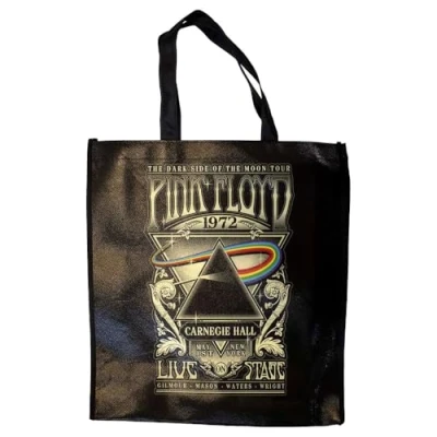 Image of Pink Floyd Carnegie Hall Poster Eco Tote Bag One Size