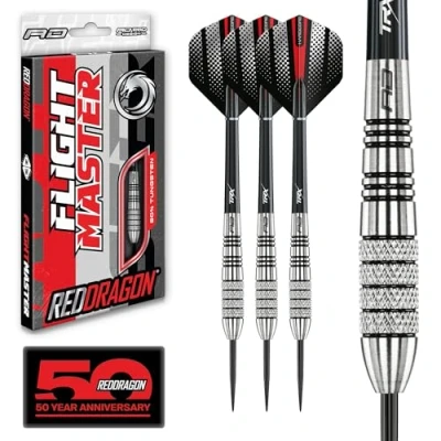 Image of RED DRAGON Sidewinder 25 Gram Tungsten Darts Set with Flights and Stems