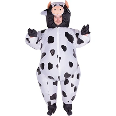 Image of Bodysocks® Inflatable Cow Costume (Adult)