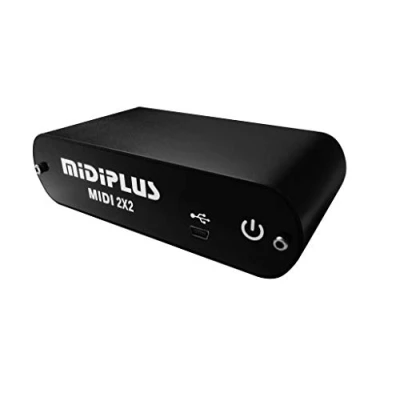 Image of Midiplus MIDI 2x2 USB interface,Black
